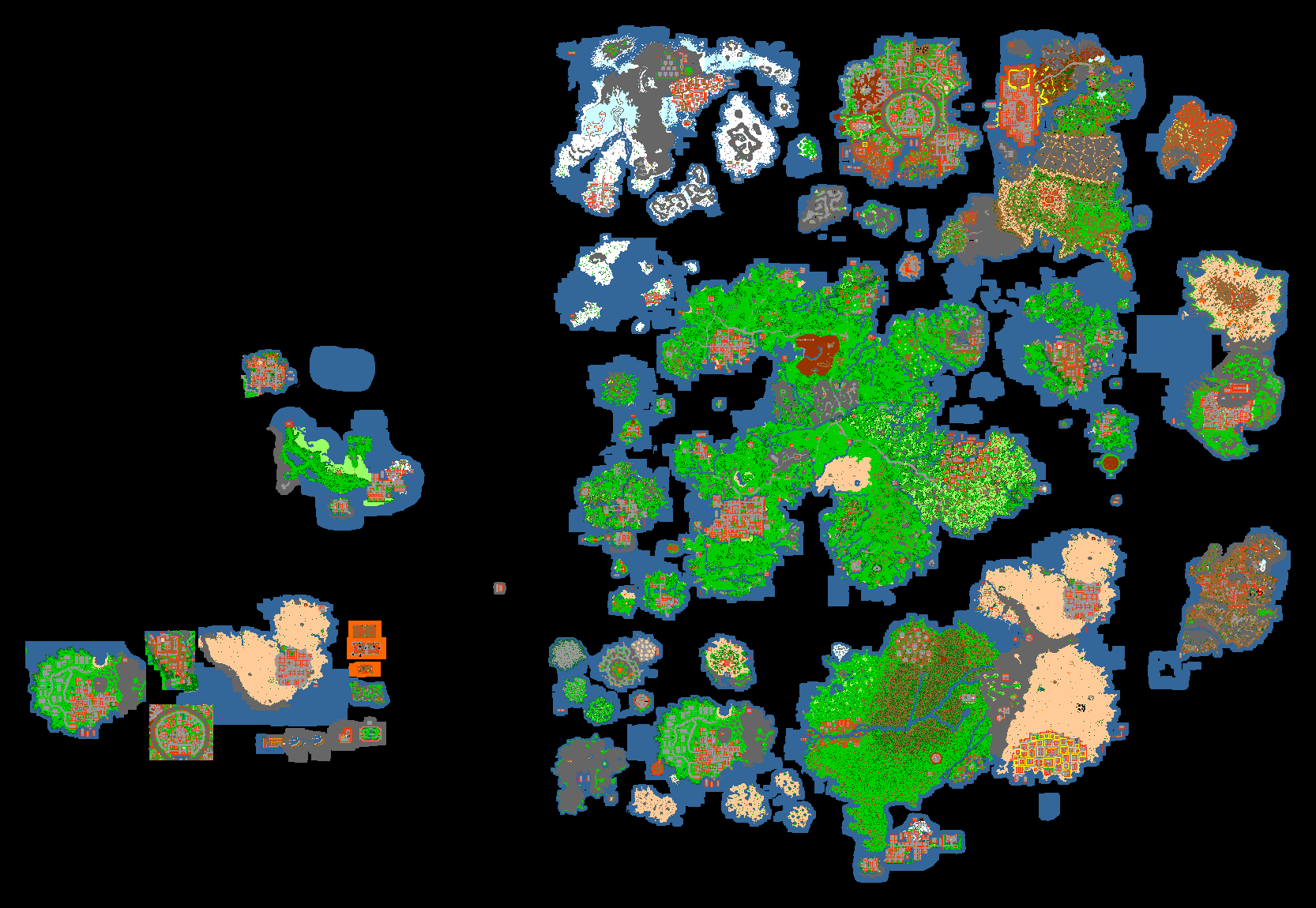 Riftfall world map, floor 7